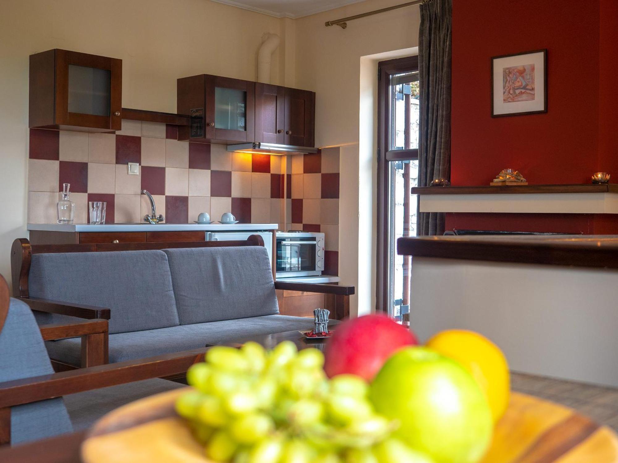 Appartement Erasmion à Áno Dholianá Chambre photo